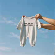 Ask Me My Moon Sign Onesie