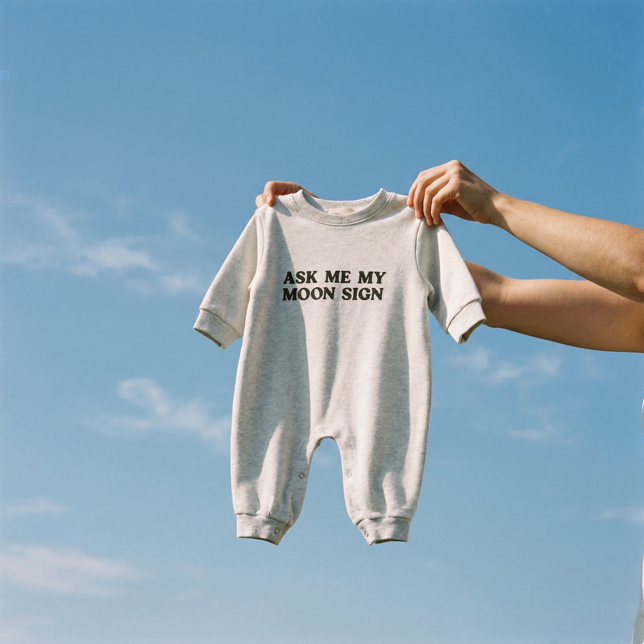 Ask Me My Moon Sign Onesie