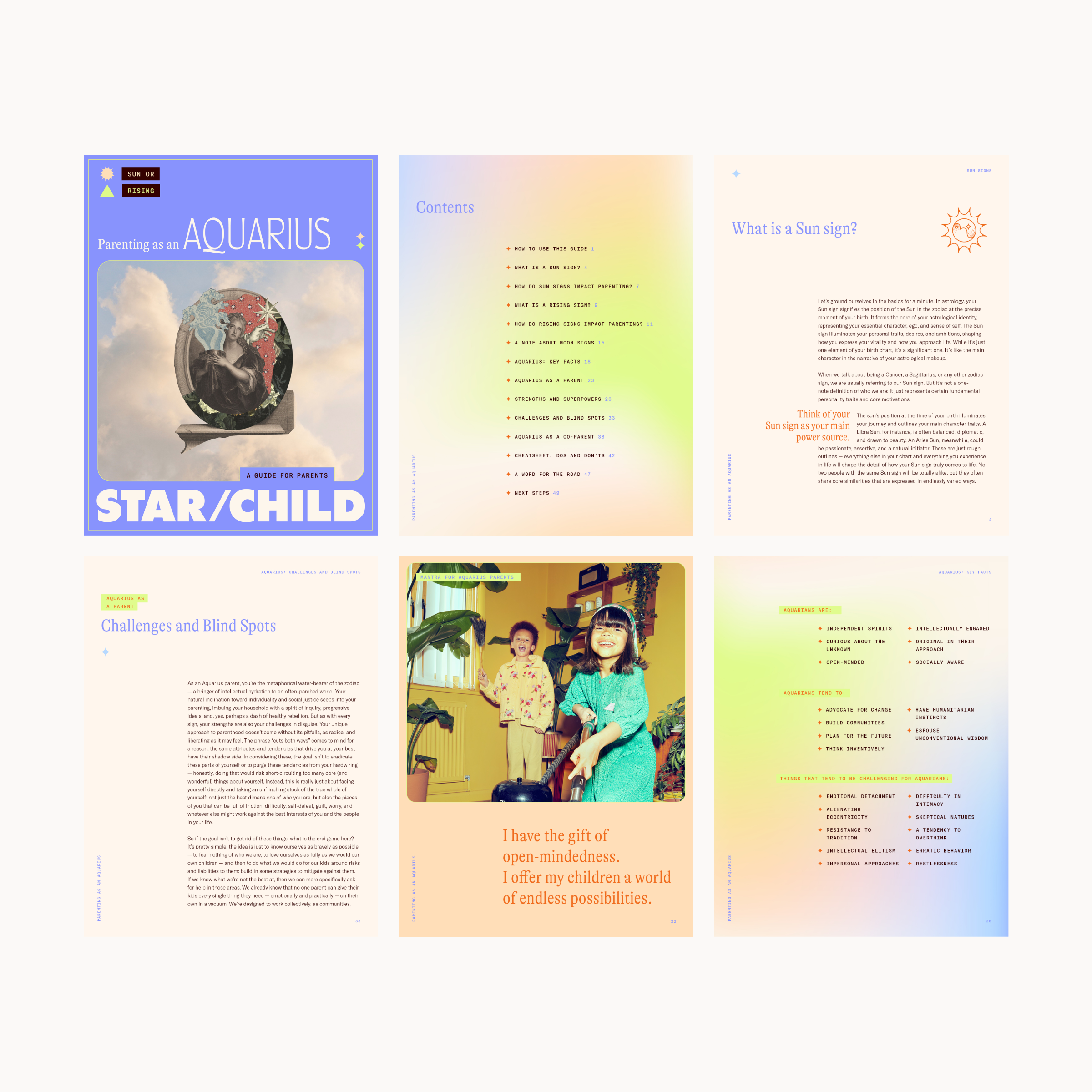 Parent's Sun/Rising Guide