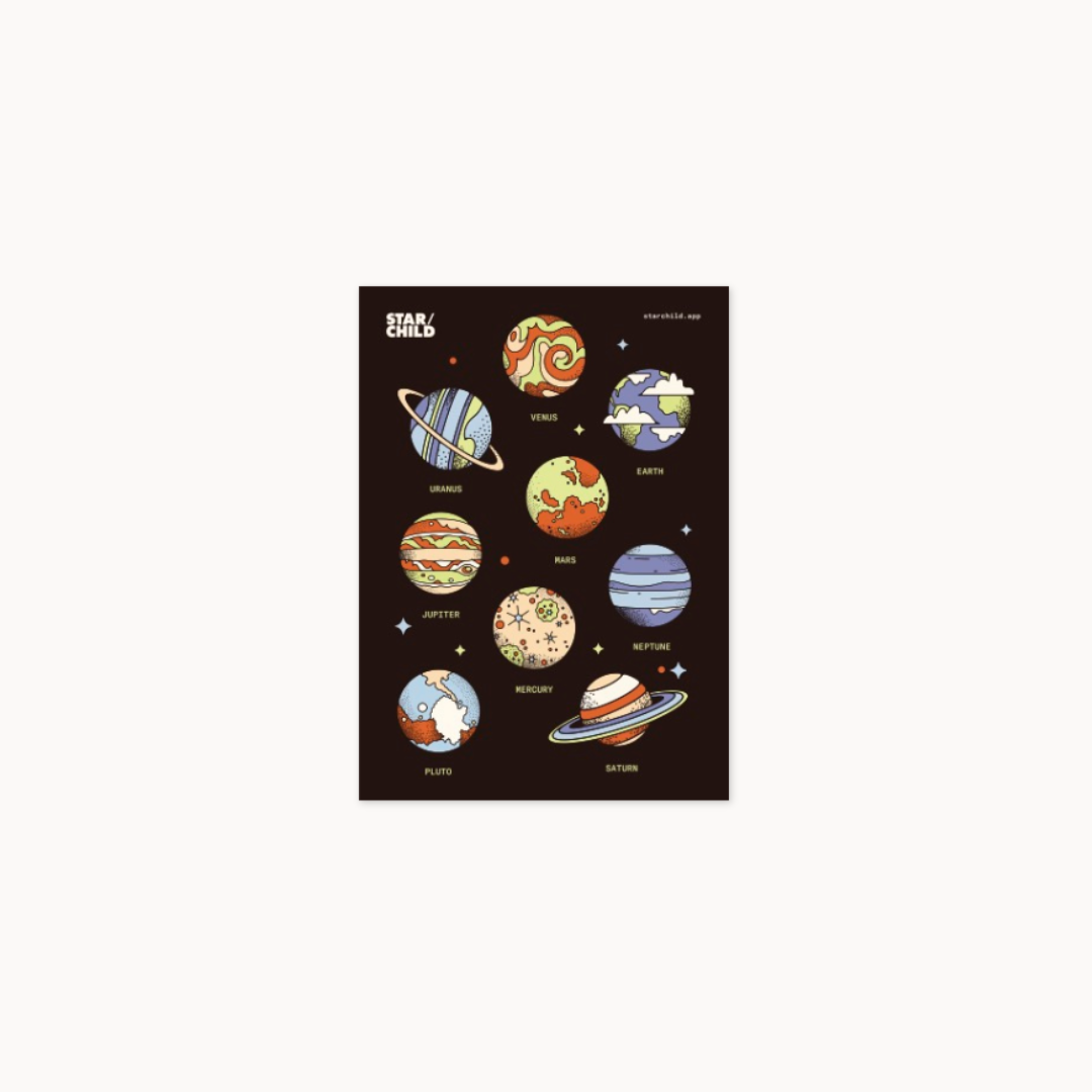 STAR/CHILD Sticker Set